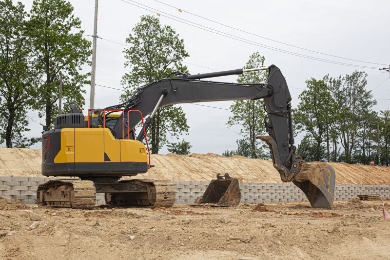 Land Grading with Heavy Equipment