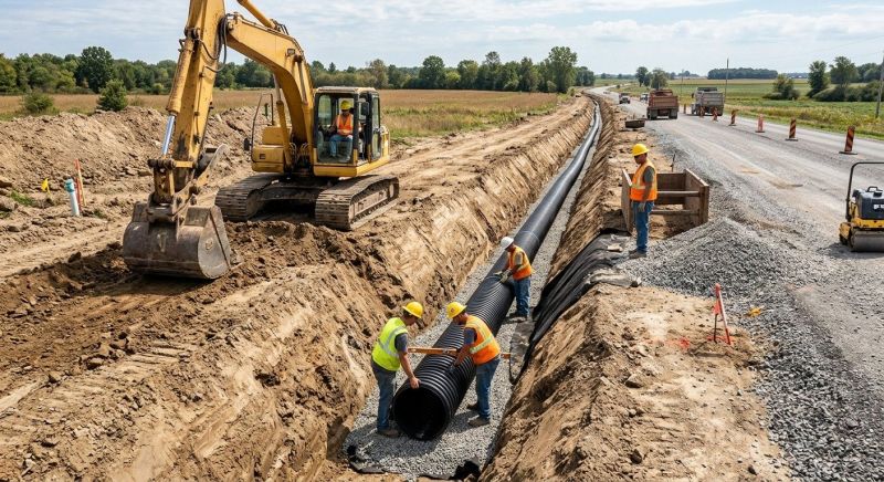 Drainage Ditch Excavation